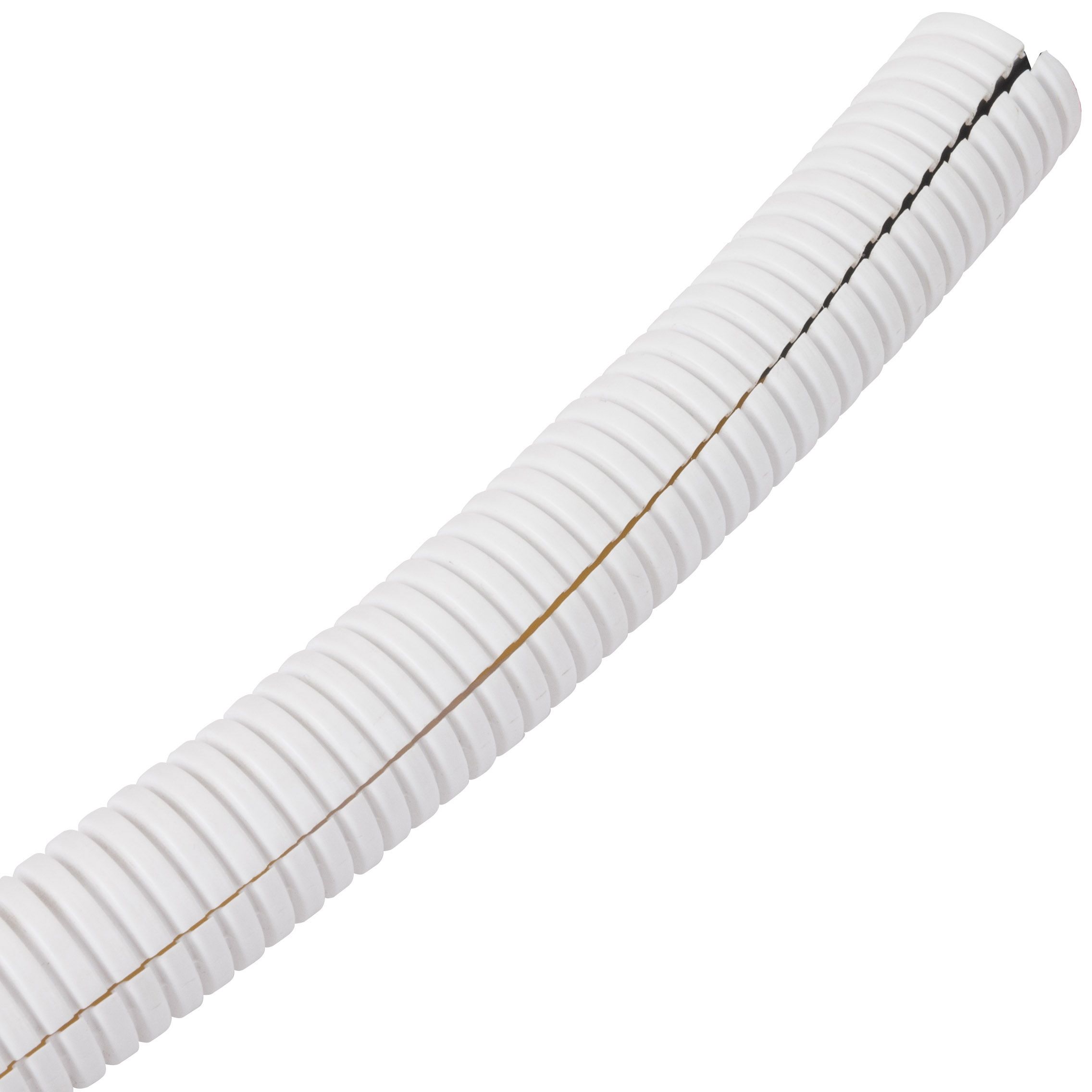 DLine White Plastic Cable Tidy Tube Departments DIY at B&Q