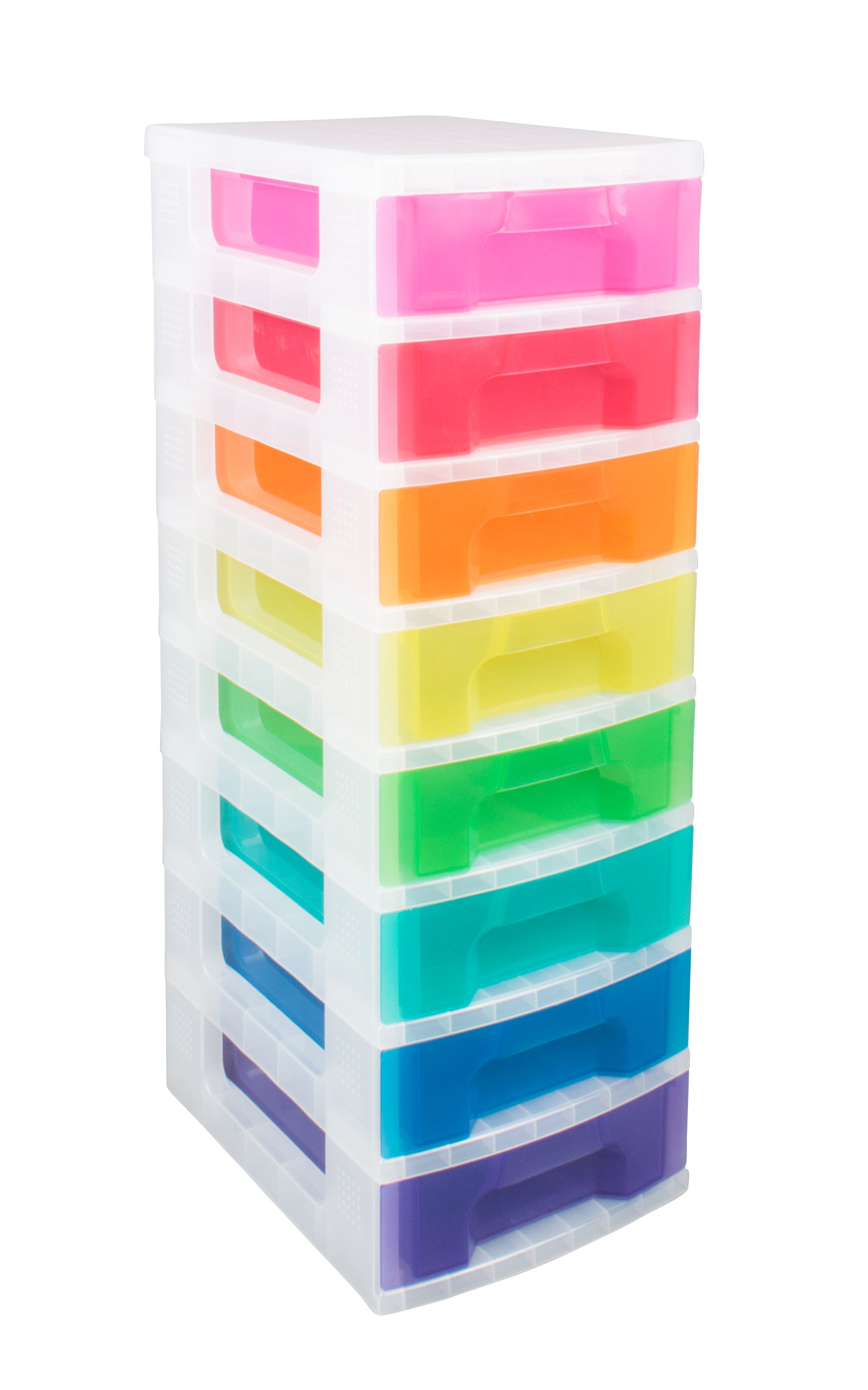 Really Useful Multicolour 56L Plastic Drawer Tower Unit Departments