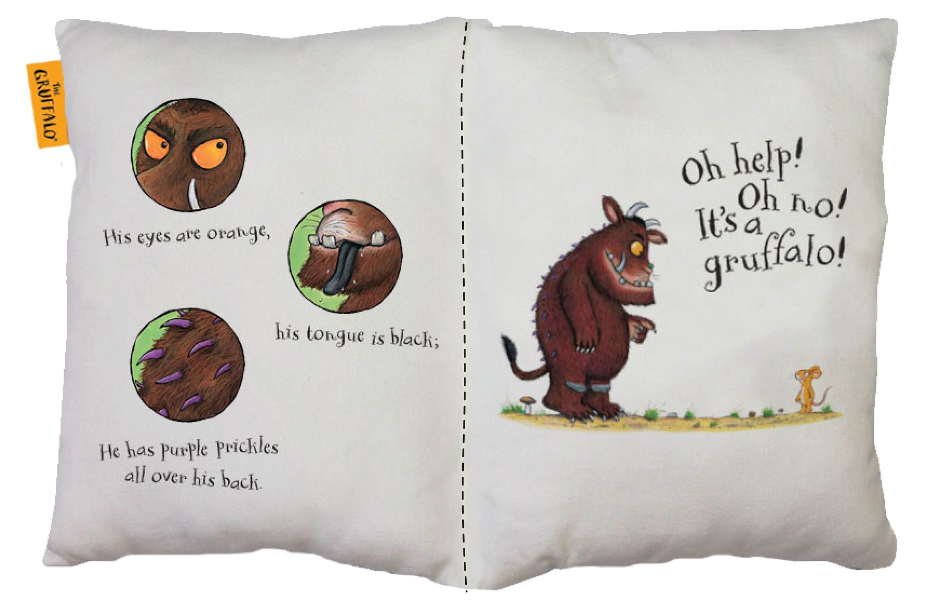 The Gruffalo Character Multicolour Cushion | Departments | DIY At B&Q