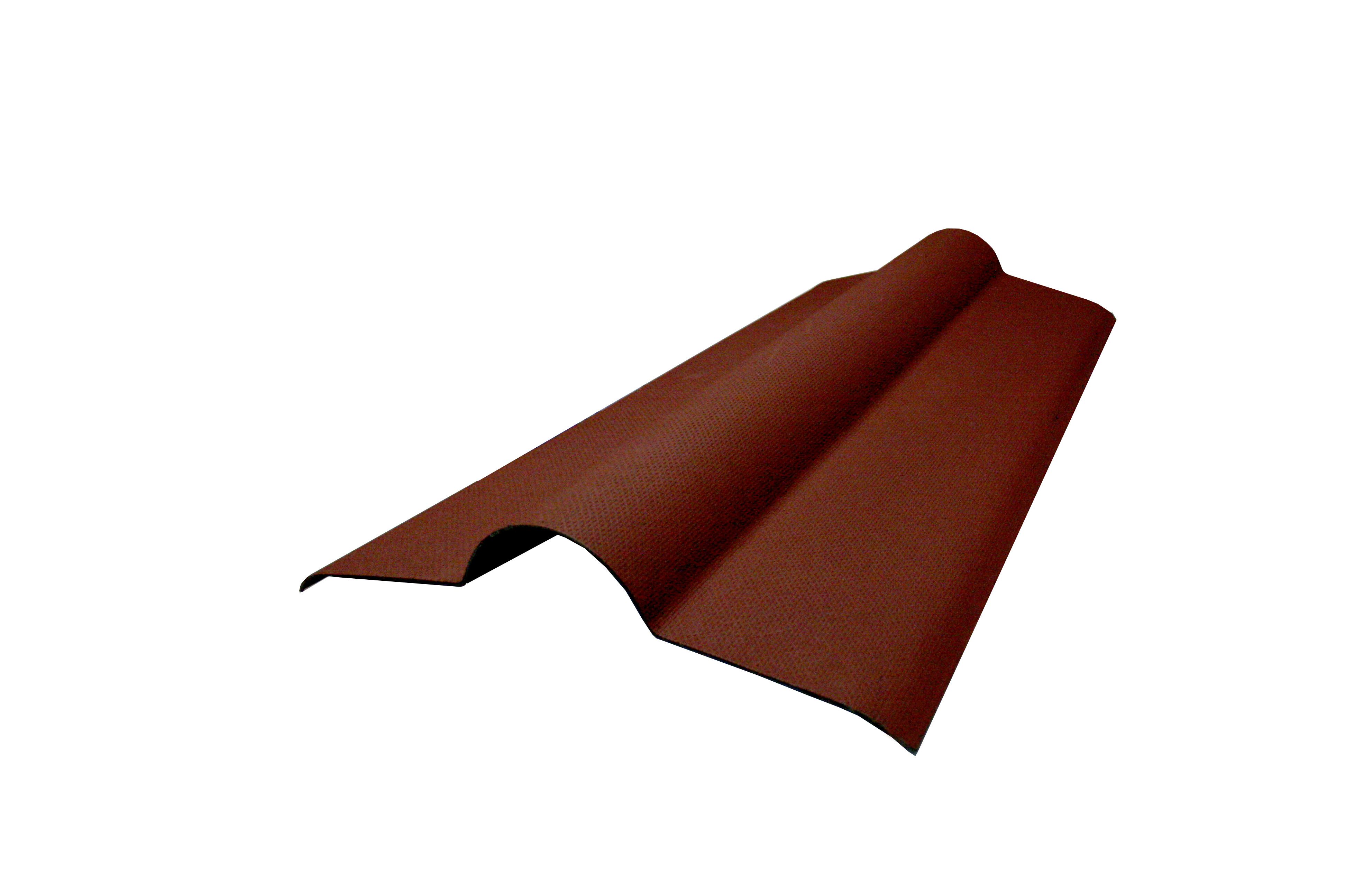 Corrubit Red Roof Ridge Capping (L)1m (W)450mm | Departments | DIY At B&Q