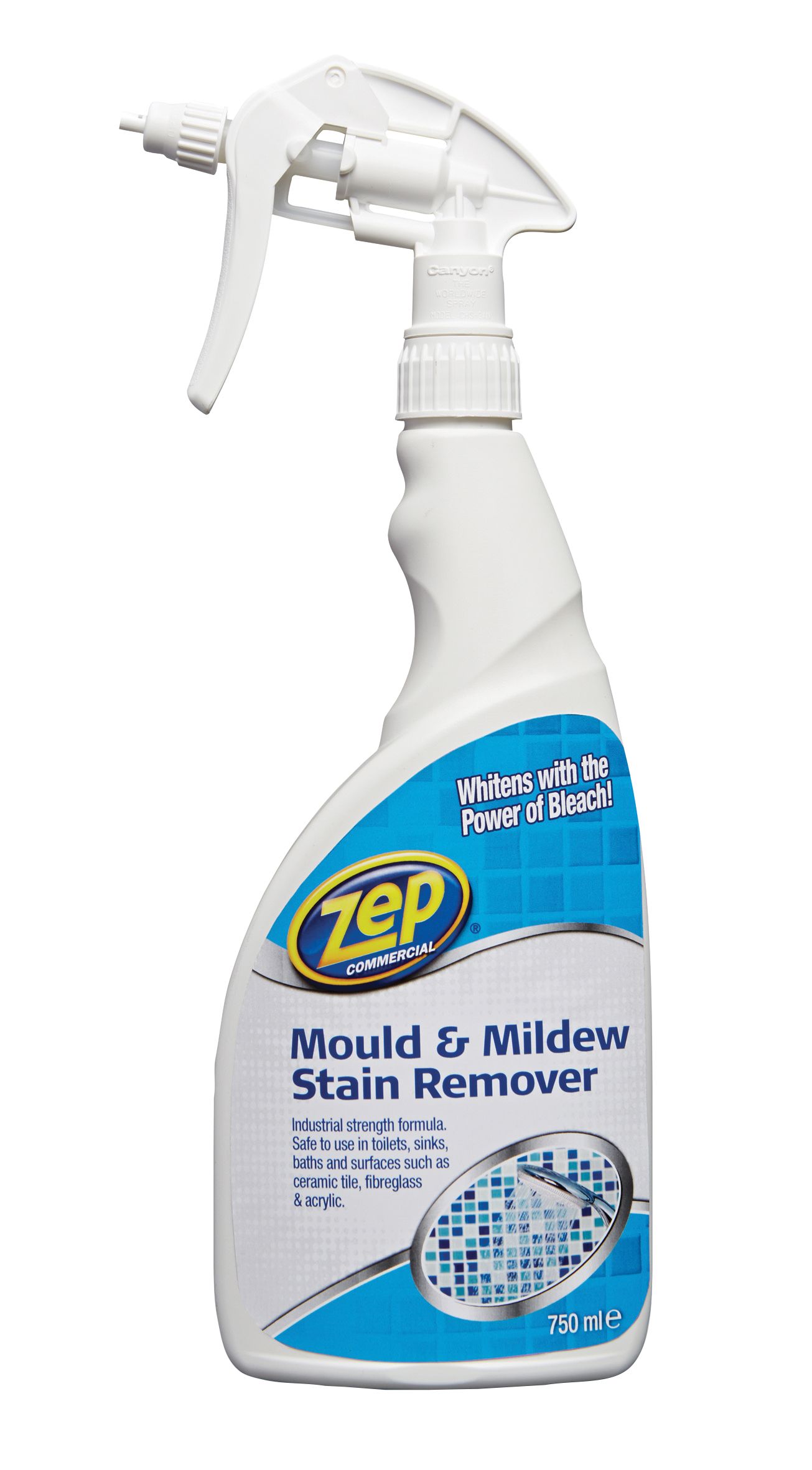 Zep Commercial Mould & Mildew Stain Remover Spray, 750 Ml | Departments ...