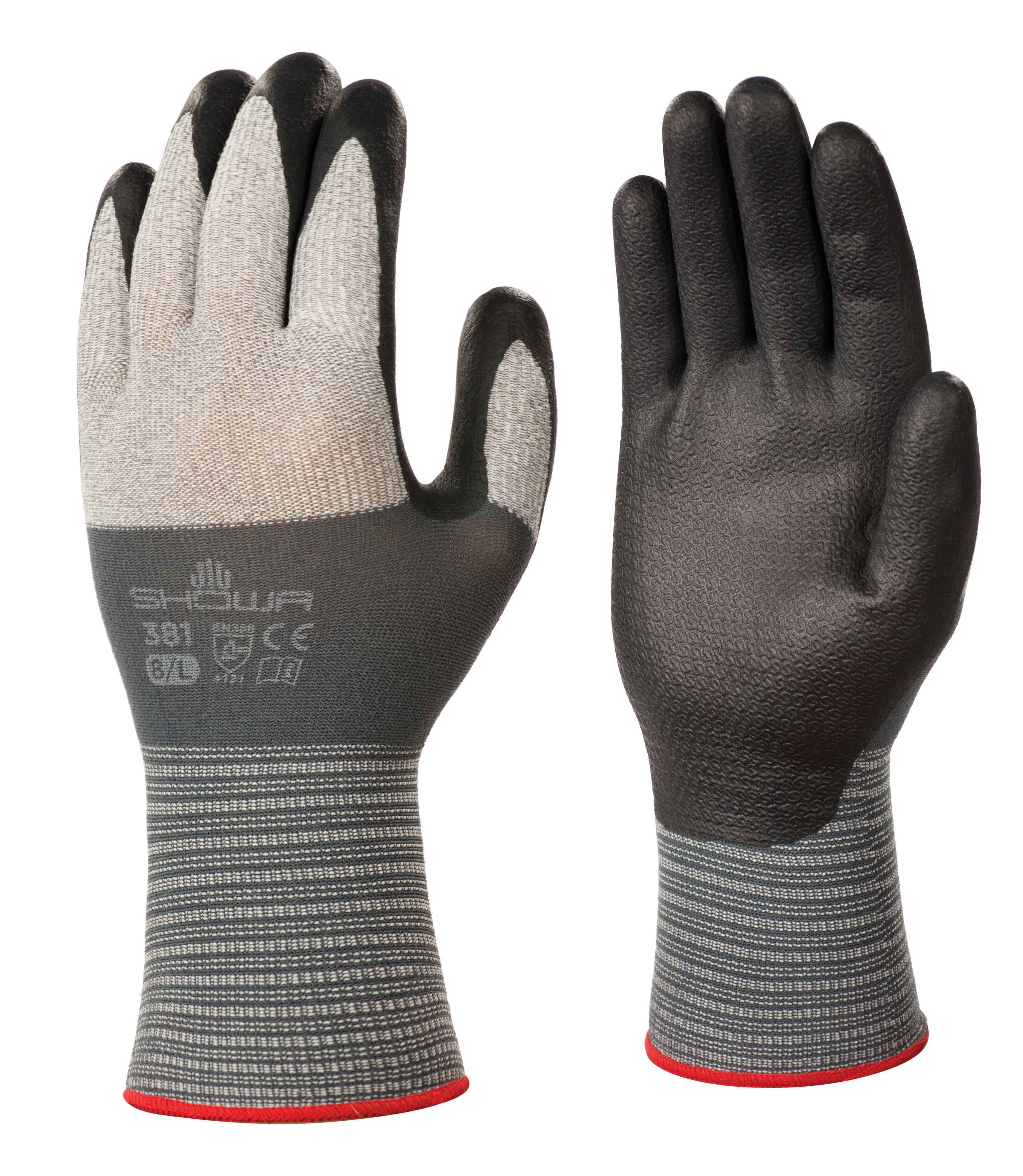 Showa High Dexterity Grip Gloves, Large, Pair Departments DIY at B&Q