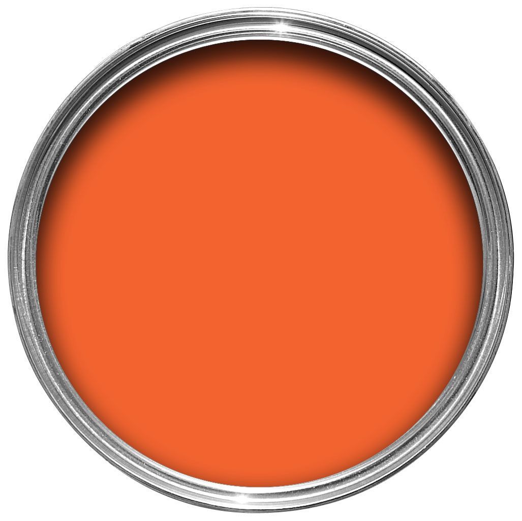 Colours Premium Pumpkin Matt Emulsion Paint 2.5L Departments DIY at B&Q