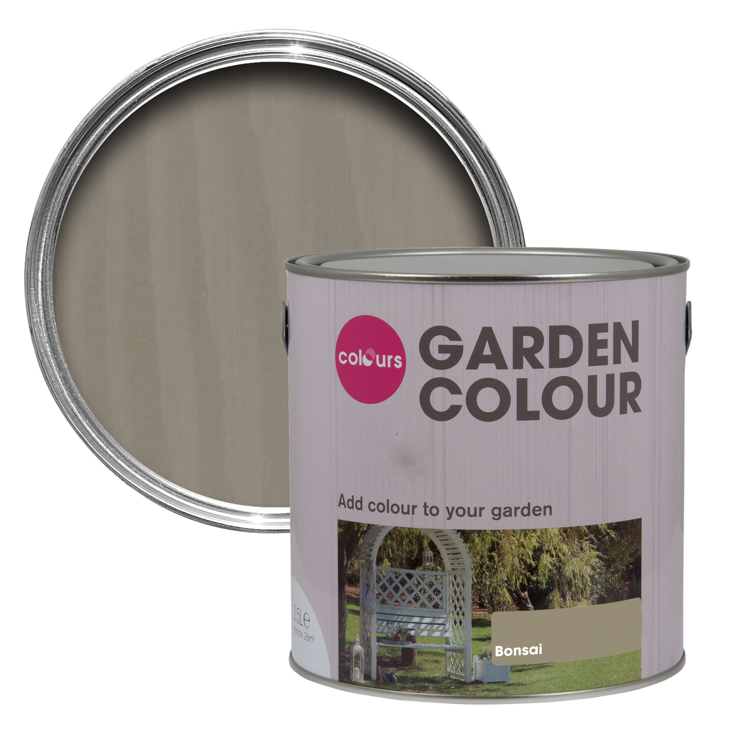 Colours Garden Bonsai Matt Paint 2.5L | Departments | DIY at B&Q