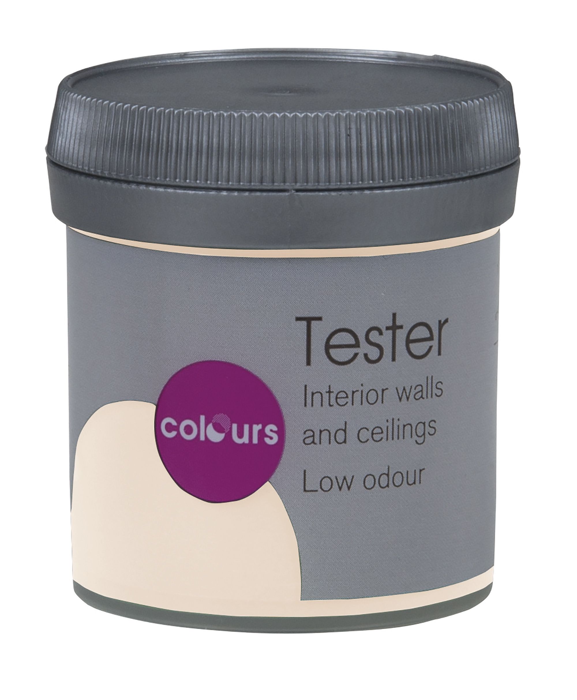 Colours Soft Almond Matt Emulsion Paint 50ml Tester Pot Departments