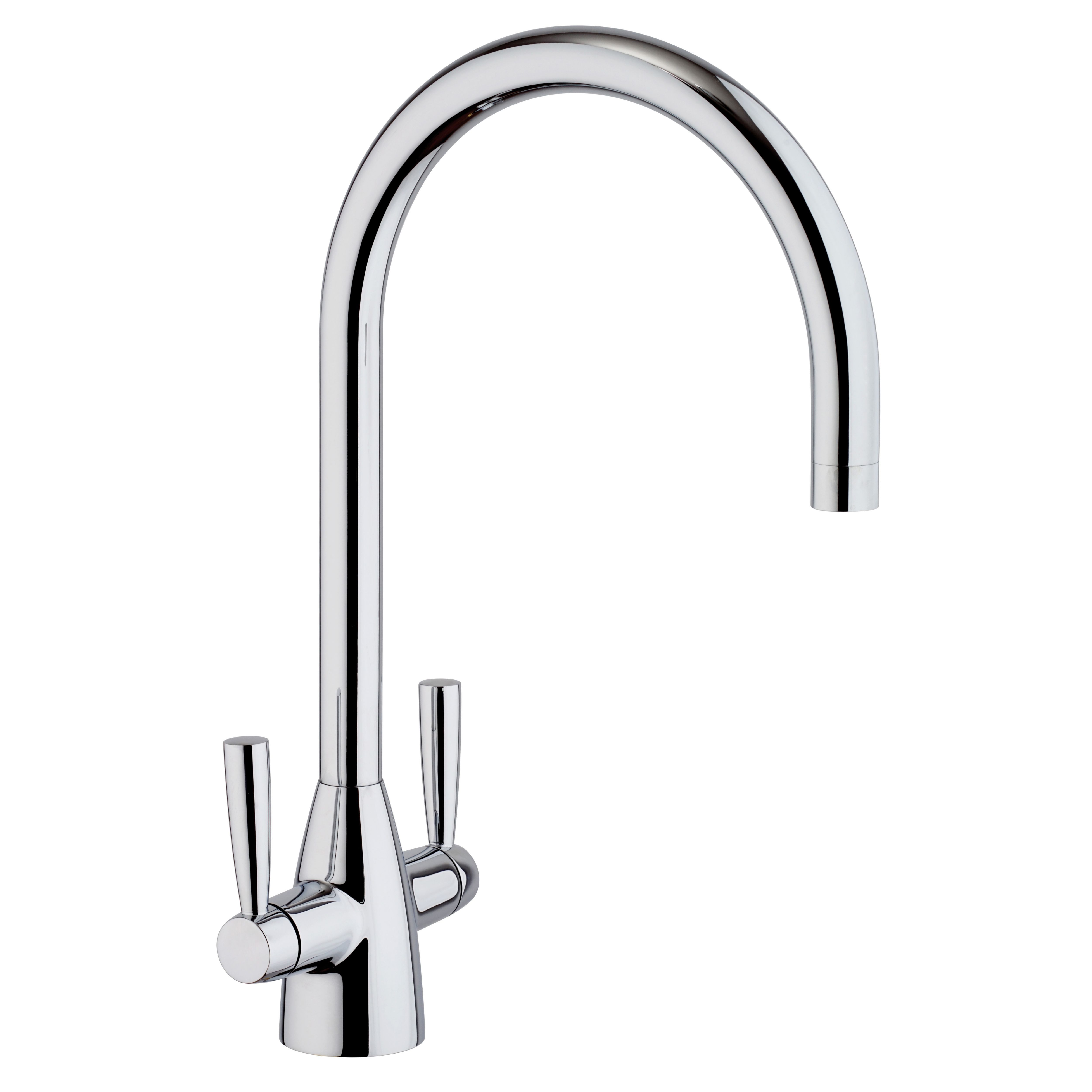 Cooke & Lewis Chrome Effect Monobloc Tap | Departments | DIY At B&Q