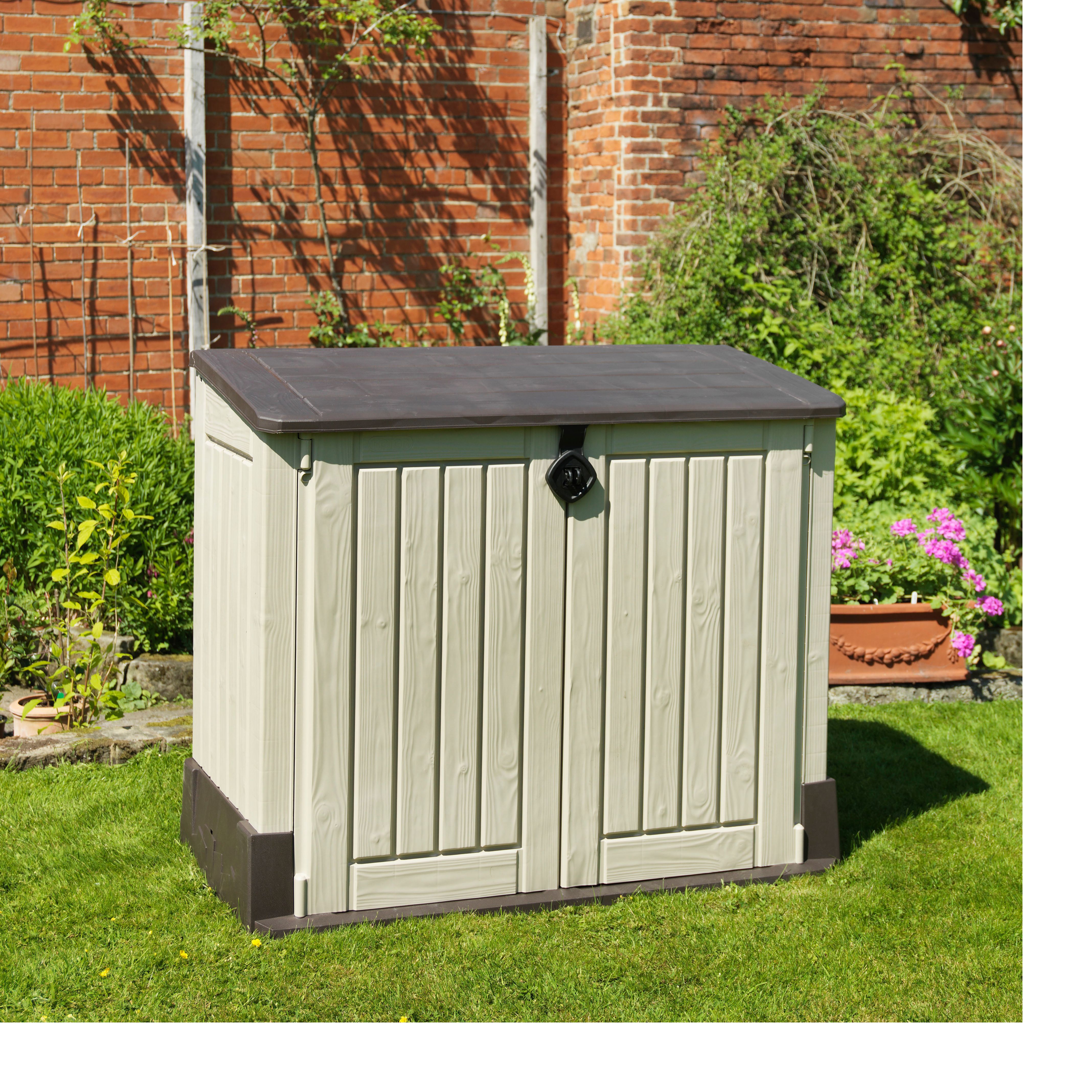 garden storage box b&q