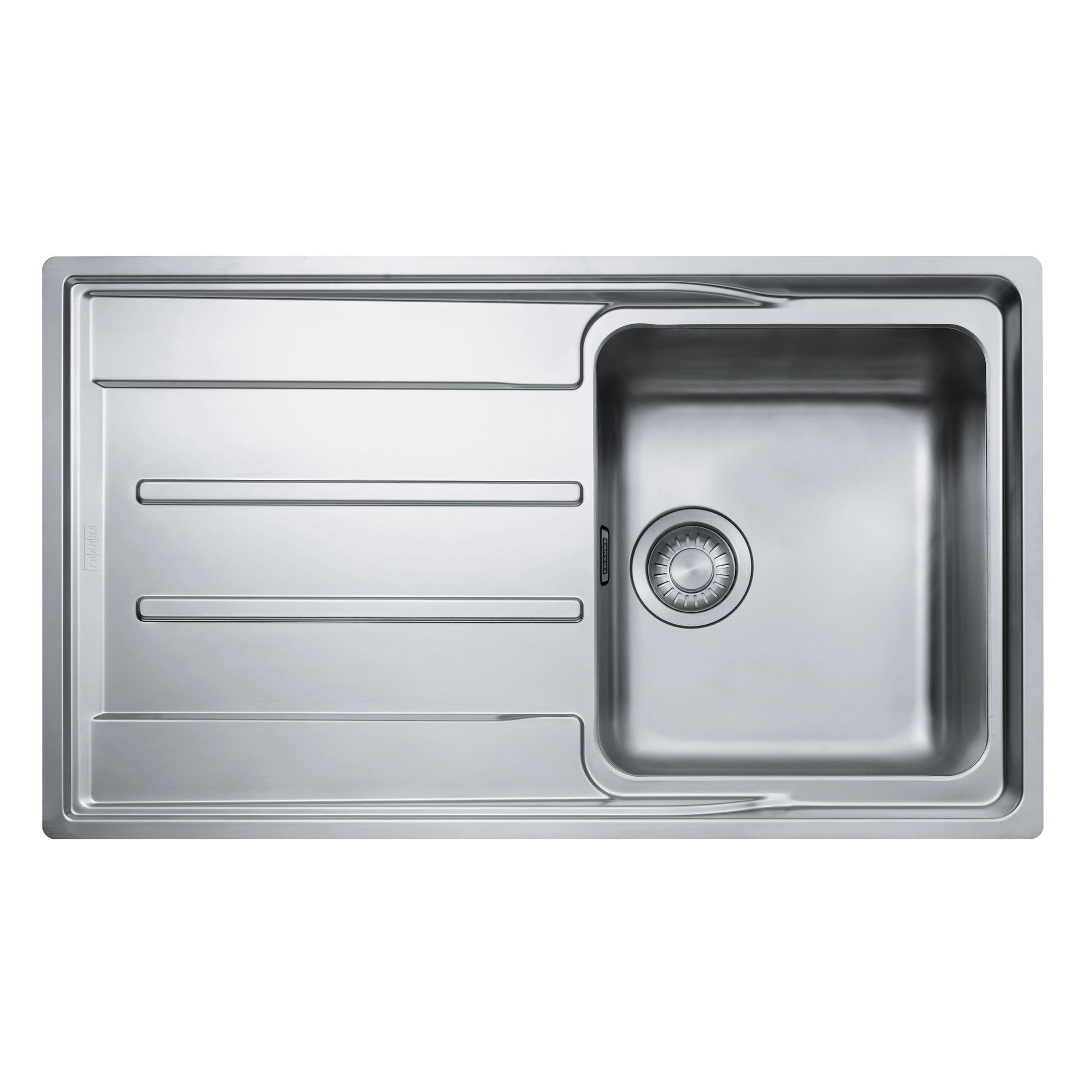 ... Stainless Steel Sink with Reversible Drainer Departments DIY at B