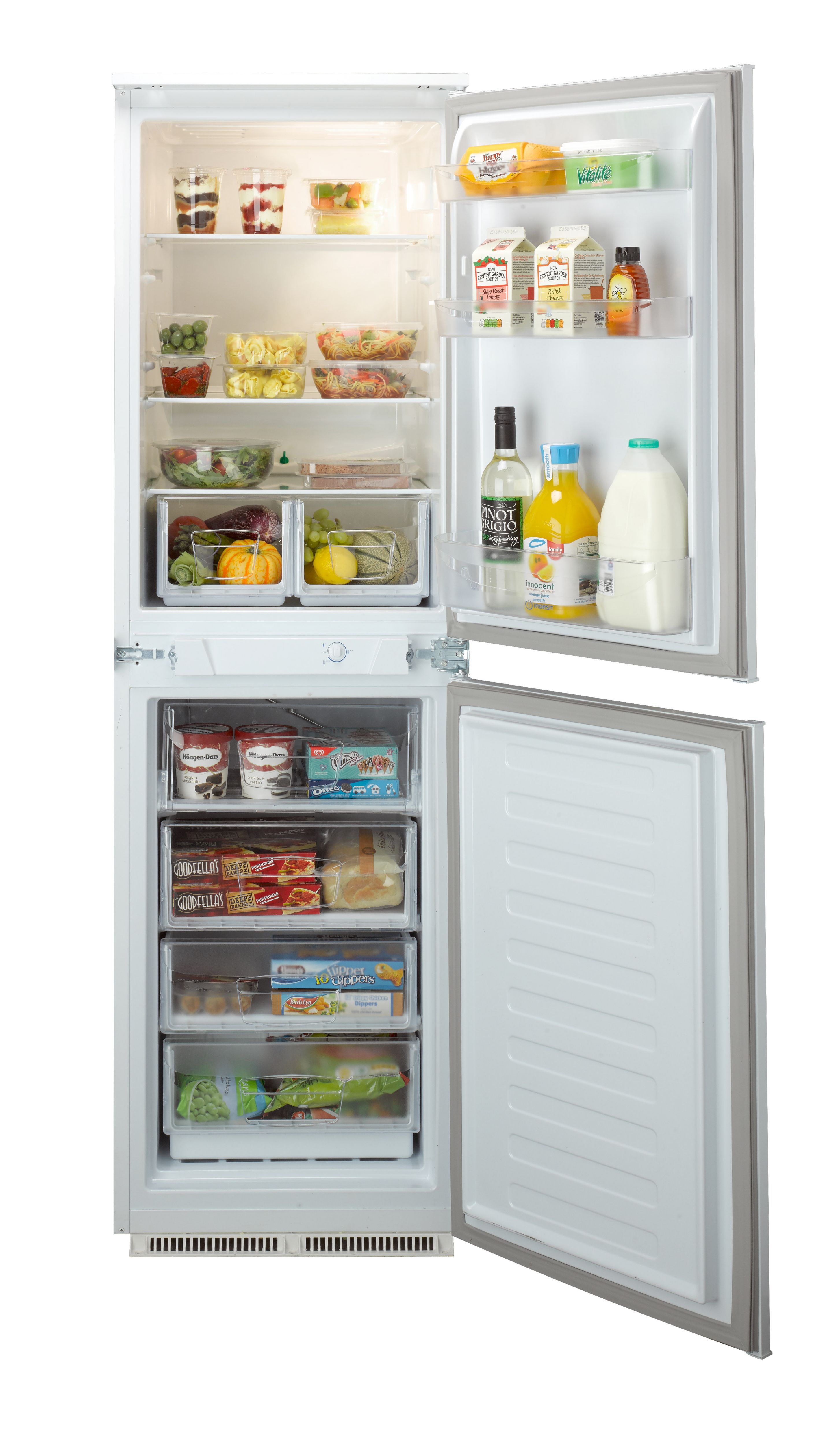 Indesit IN CB 310 AA 4D White Fridge Freezer | Departments | DIY At B&Q