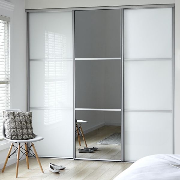 Sliding Wardrobe Doors Amp Kits Bedroom Furniture Diy At B Amp Q
