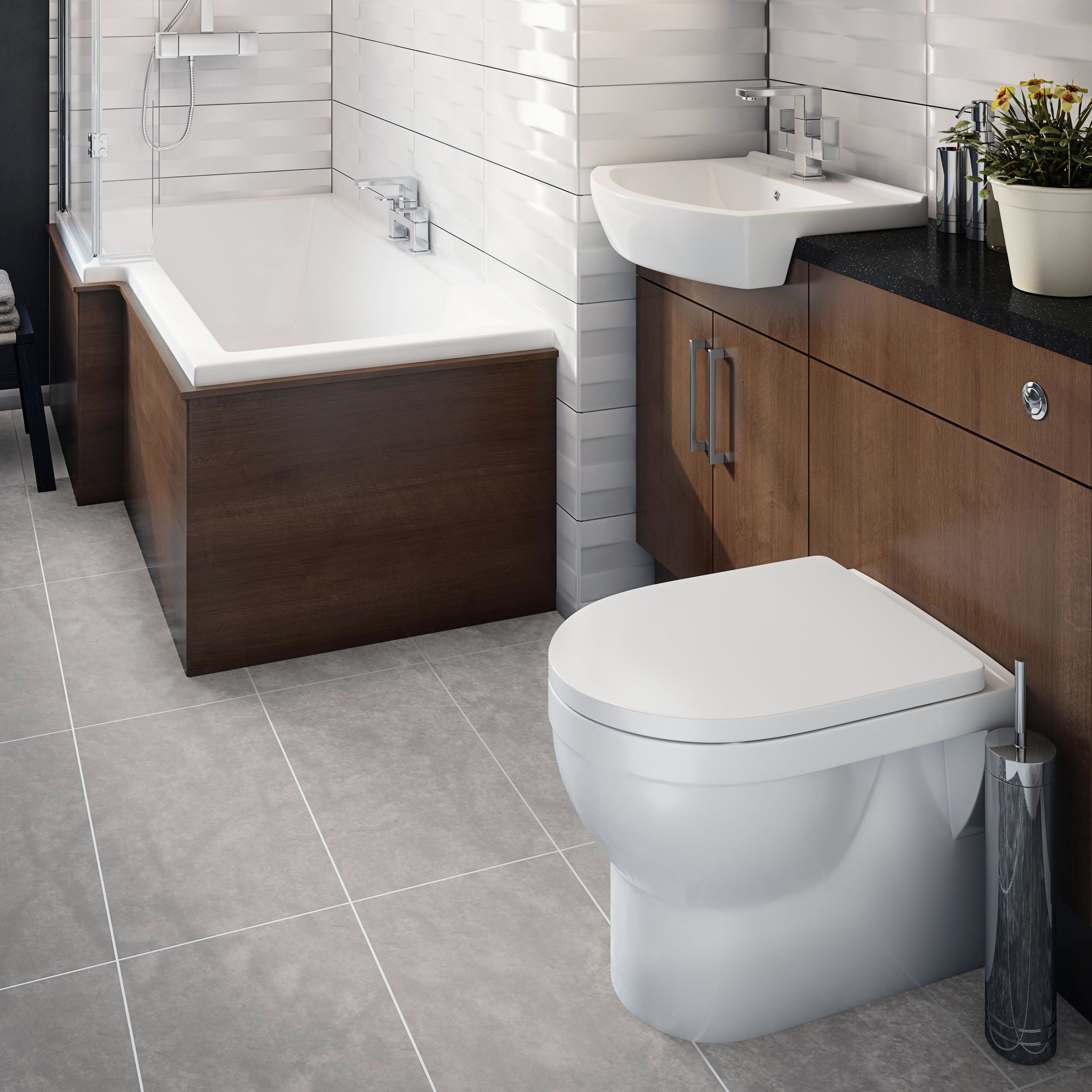 Bathroom Suites | Complete Bathroom Suites | DIY at B&Q