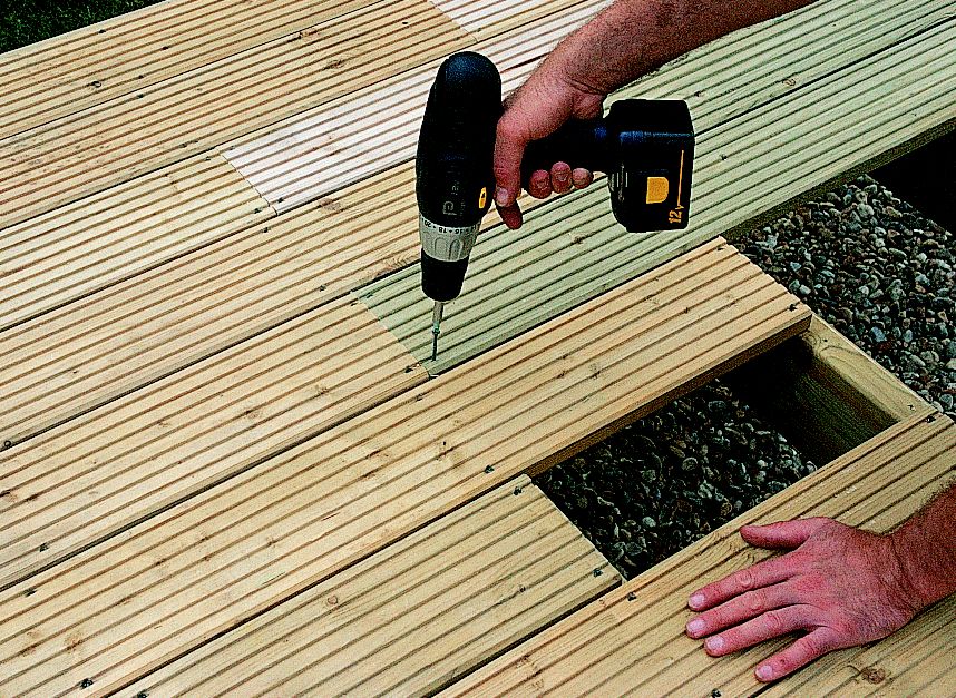 How to build a raised deck Ideas & Advice DIY at B&Q