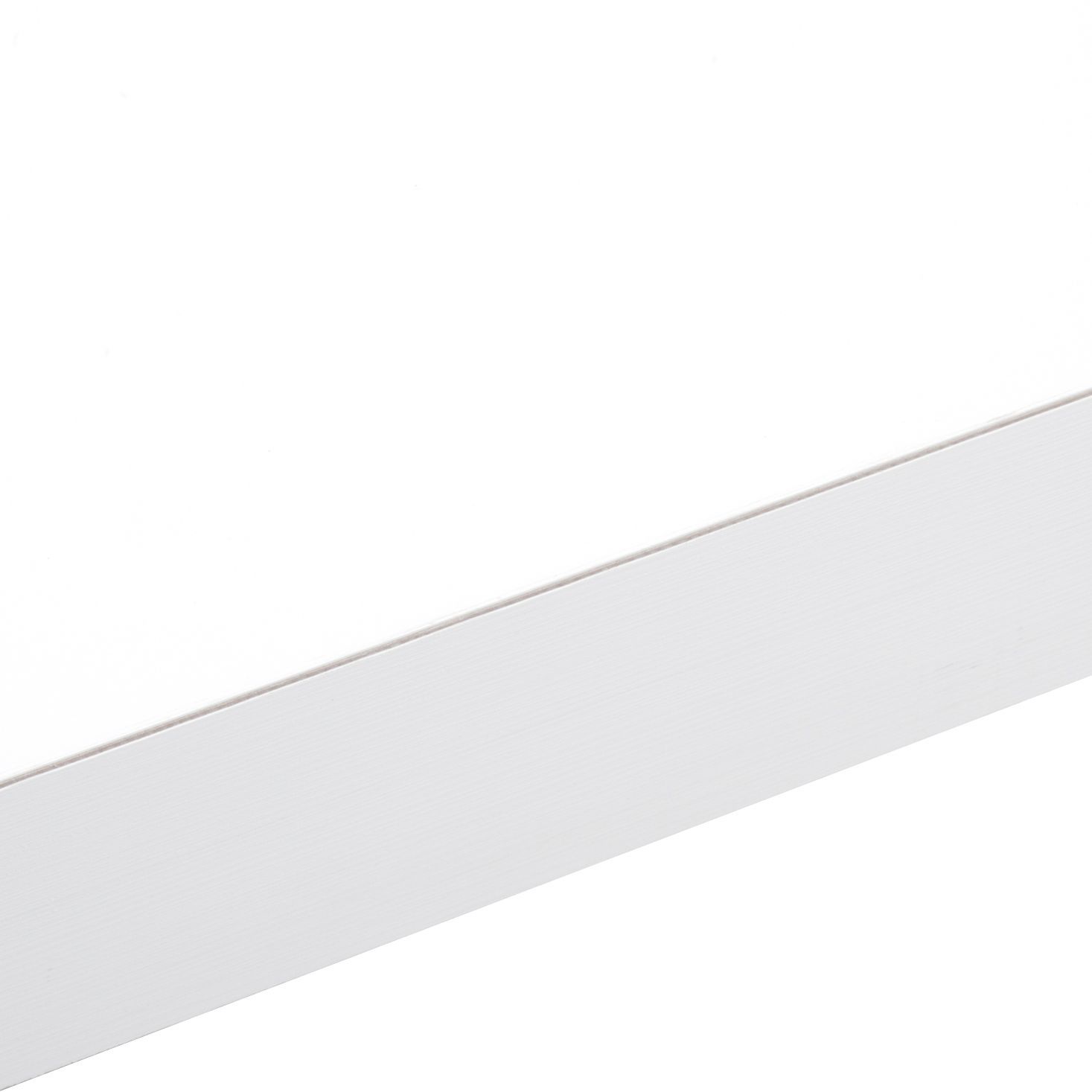 50mm Laminate Designer White Square Edge Worktop (L)3000mm (D)600mm Departments DIY at B&Q