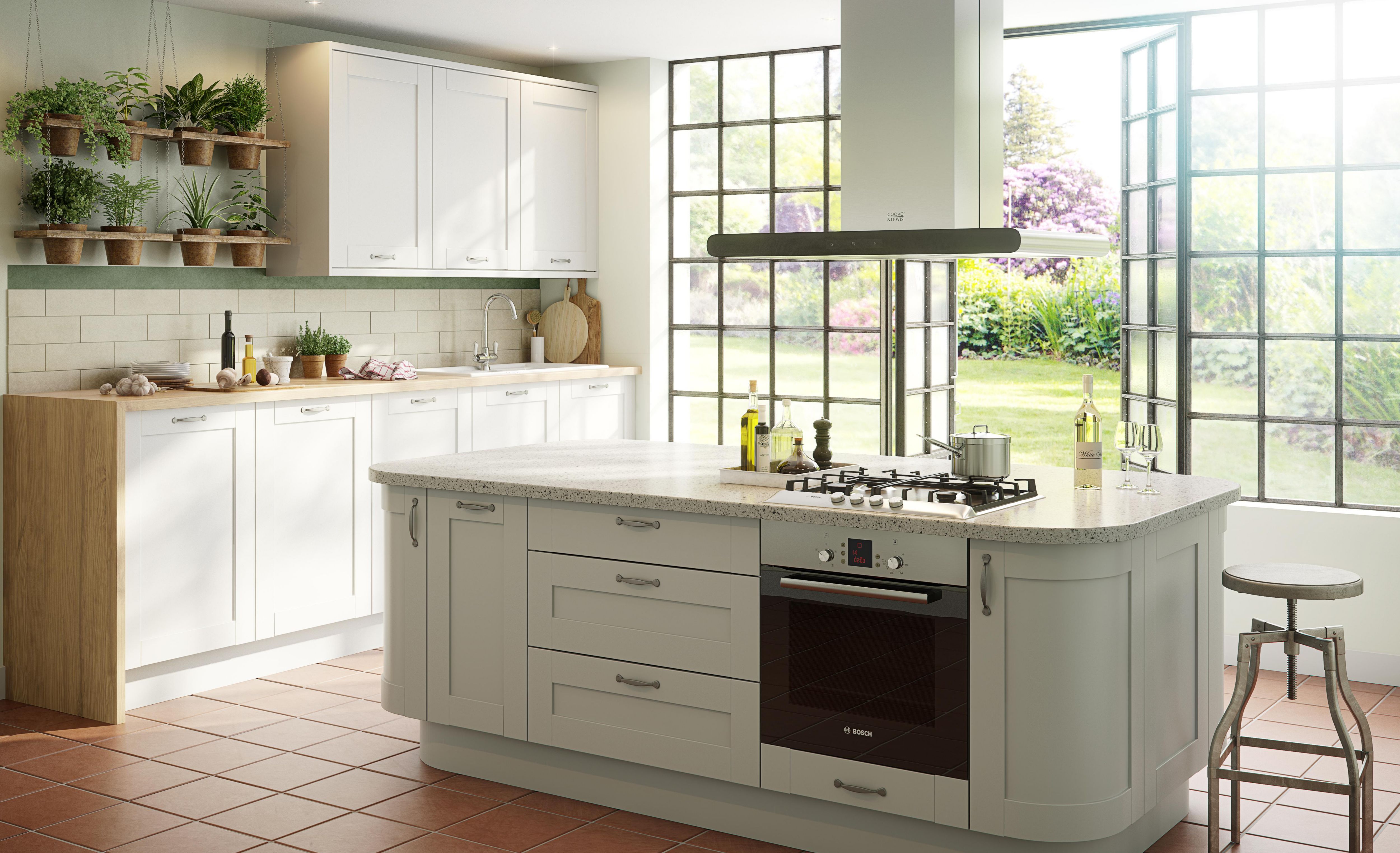 Scandinavian kitchen design ideas | Help & Ideas | DIY at B&Q Brookfield Minimalist Kitchen
