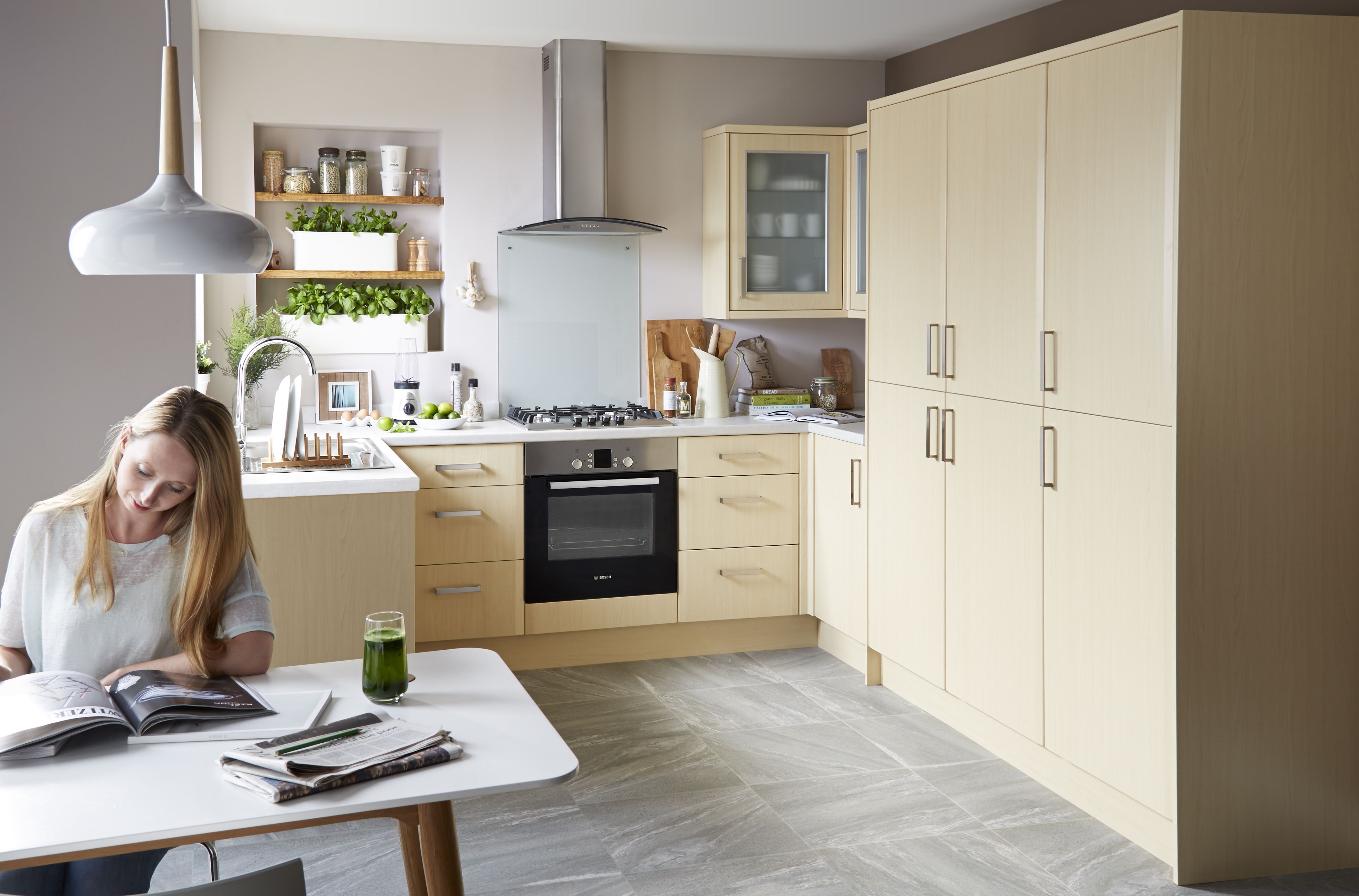 It Sandford Maple Effect Modern Diy At B Amp Q