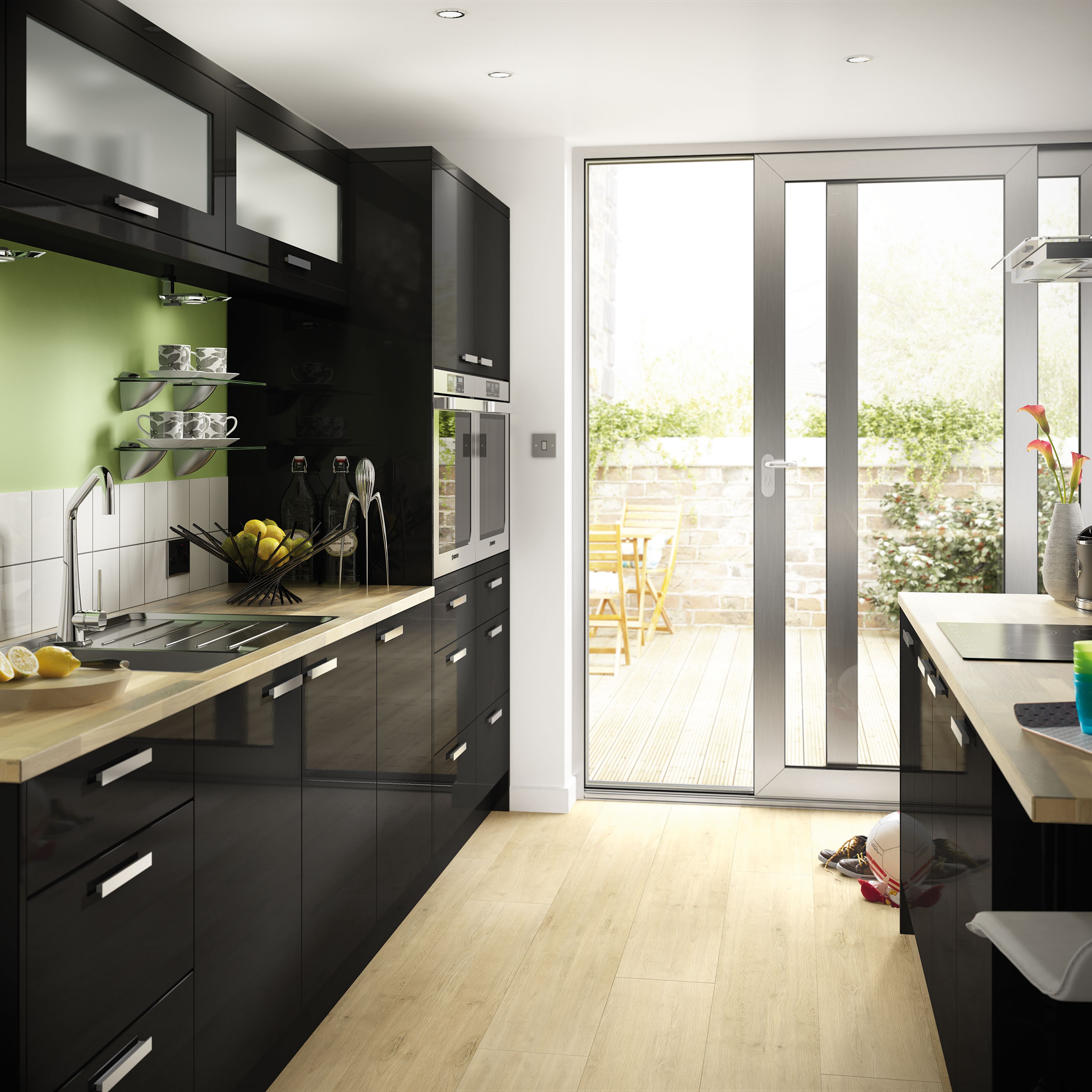 Appleby Cream Gloss Kitchen