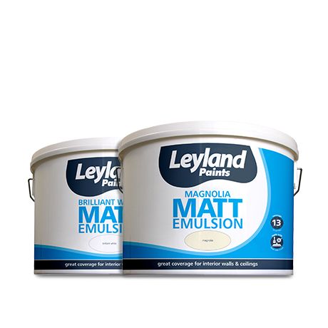 LEYLAND 10L MATT EMULSION PAINT 