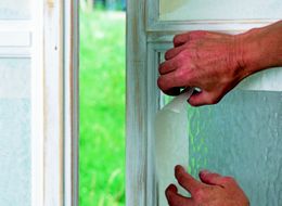 window  masking Advice  before   glass &  How window frames B&Q frame Help DIY paint wooden at to painting a