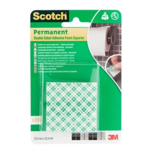Image of Scotch Grey Adhesive pad (L)25400mm (W)25.4mm