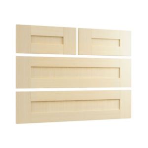 Maple Effect 2 over 2 Drawer Chest