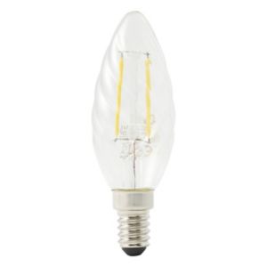 Image of Diall E14 3W 250lm Candle Warm white LED Light bulb