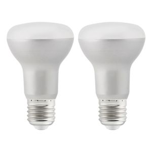 Image of Diall E27 7W 600lm Reflector Warm white LED Light bulb Pack of 2