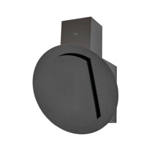 Cooke & Lewis CLRGB60 Black Glass Angled Cooker hood  (W)60cm