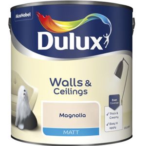 Image of Dulux Magnolia Matt Emulsion paint 2.5L