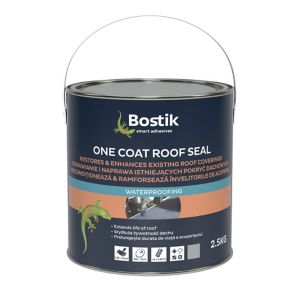 Image of Bostik One coat Grey Roof & gutter Sealant 2.5L