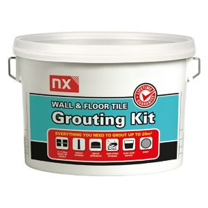 Image of NX Grey Wall & floor Grout 5kg