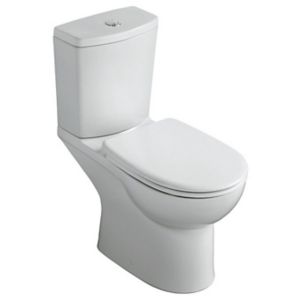 Image of Ideal Standard Vue Modern Close-coupled Toilet with Soft close seat