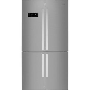 Beko MN1416224PX American style Silver Freestanding Fridge freezer