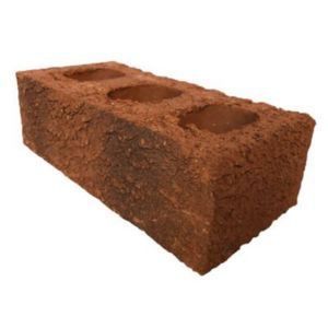 Image of Wienerberger Bordeaux Peak Facing brick (L)215mm (W)102.5mm (H)65mm