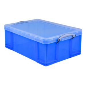 Image of Really Useful Blue 50L Plastic Storage Box