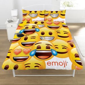 Image of Emoji Smiley Yellow Double Bedding set