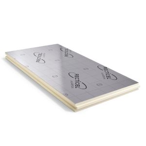 Image of Recticel Instafit Polyisocyanurate Insulation board (L)1.2m (W)0.6m (T)25mm Pack of 7