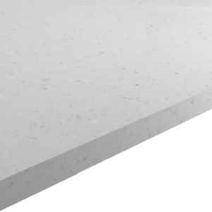 Image of HI-MACS 20mm Matt Chamomile Stone effect Acrylic Square edge Kitchen Worktop (L)2200mm