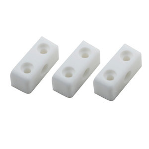 White Steel Assembly joint (L)34mm  Pack of 24