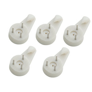 White Medium Picture hook  Pack of 25