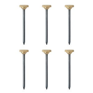 B&Q Picture pin (L)26.5mm (Dia)1.5mm  Pack of 6