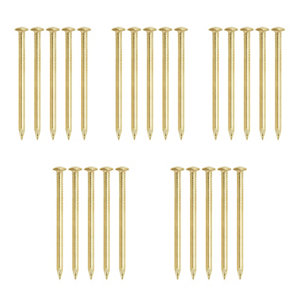 B&Q Picture pin (L)26.5mm (Dia)1.5mm  Pack of 25