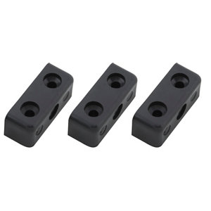 Black Steel Assembly joint (L)34mm  Pack of 24