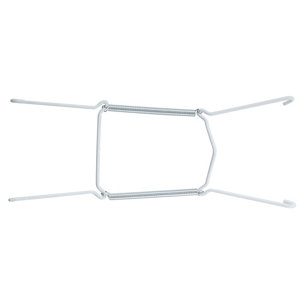White Carbon steel Plate hanger (L)215mm