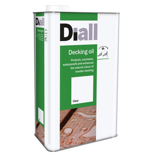 Diall Clear Decking Wood oil  2.5L