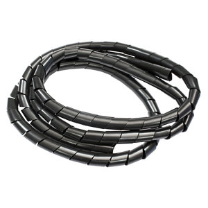 B&Q Black 10mm Cable wrap  (L)1.5m