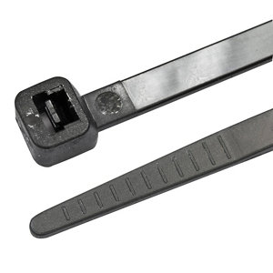 B&Q Black Cable tie (L)100mm  Pack of 200