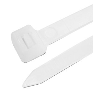 B&Q White Cable tie (L)140mm  Pack of 200