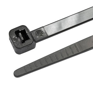 B&Q Black Cable tie (L)200mm  Pack of 200