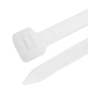 B&Q White Cable tie (L)200mm  Pack of 50