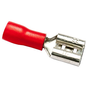B&Q Red Crimp connector  Pack of 10